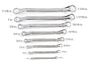 TEKTON WBE23508 45-Degree Offset Box End Wrench Set with Roll-up Storage Pouch, Inch, 1/4-Inch - 1-1/4-Inch, 8-Piece