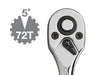 Tekton 1061 3/8 in. Drive Socket Set, Inch/Metric, 22-Piece (5/16 - 7/8", 10 - 19mm)
