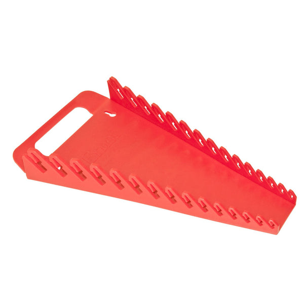 Ernst Manufacturing #5088 15 Tool Gripper Wrench Holder / Organizer, Red