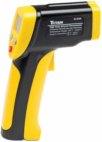 Titan 51408 (-58°F to 1202°F) High Temp Infrared Thermometer