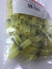 Mize 100 Pc Shrink Solder Yellow 10-12 Gauge Butt Connectors, Made in USA